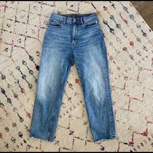 Abercrombie & Fitch Ultra High Rise Straight Jeans